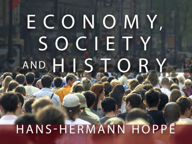 Economy Society and History